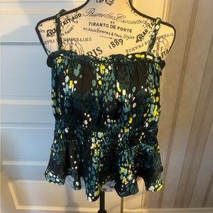 Torrid NWT polka dot ruched top